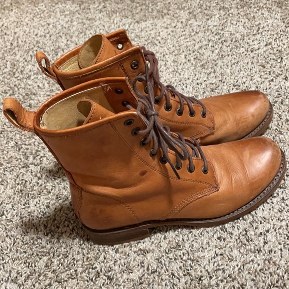 Frye Veronica 76276 Combat Boots - Picture 4 of 8